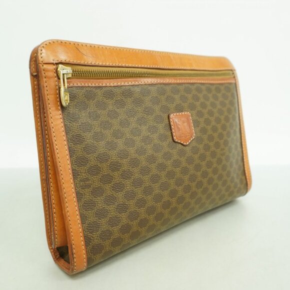 Celine Clutch Macadam Brown Gold - Picture 2 of 10